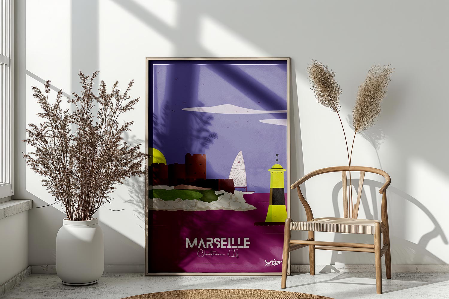 d'If — affiche en situation